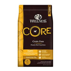 WELLNESS 狗糧 WELLNESS CORE 狗糧 無榖物幼犬成長配方 Puppy Deboned Chicken, Chicken & Turkey Meal 24lb (88438) (停售)
