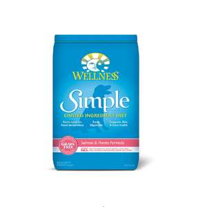 WELLNESS Core 狗糧推薦：WELLNESS 狗糧 SIMPLE 無穀物 單一蛋白質配方 三文魚 24lb (89308)
