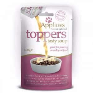 Applaws 貓罐頭 Applaws Topper 南瓜三文魚&鯛魚湯包 Pumpkin Soup with Salmon and Seabream 40g 3包入 (8902)