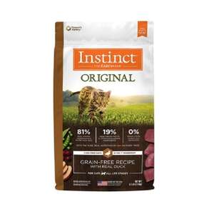 Instinct 本能 貓糧 貓乾糧推薦：Instinct 貓糧 無穀物鴨肉配方 4.5lb (658573)