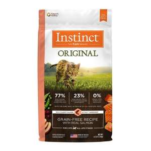 Instinct 本能 貓糧 貓乾糧推薦：Instinct 貓糧 本能 貓糧 無穀物三文魚配方 4.5lb (658764)