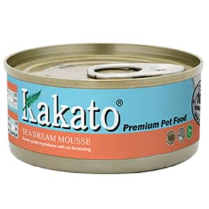 Kakato 貓罐頭 Kakato 罐頭 貓狗罐頭 鯛魚慕絲 70g (貓狗共用) (TD0709THK)