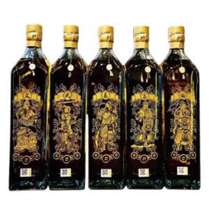 威士忌 Whisky推薦：Johnnie Walker Blue Label 五路財神 Special Edition 一套5支沒有盒(TBS)