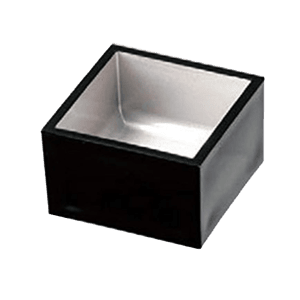 清酒杯品配件 日本清酒杯 枡酒杯 黑内銀 1個入