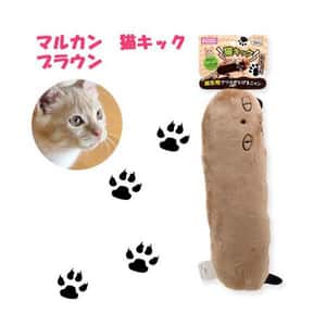 其他 貓玩具 日本MARUKAN 貓咪舒壓踼踼抱枕玩具