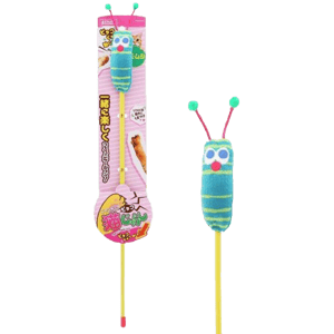 逗貓棒 貓玩具 日本MARUKAN 衝動蟲蟲逗貓棒 (停售)