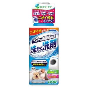 日常用品 日本獅王LION Pet 寵物專用布製品洗滌劑 400g (藍)
