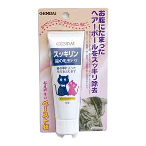 貓咪保健用品推薦：日本GENDAI現代製薬 貓用化毛膏 50g