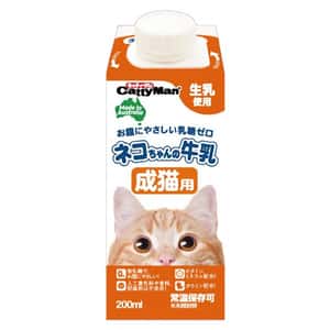 營養膏 保充劑 貓咪保健用品 日本CattyMan 成貓用牛乳牛奶 200ml