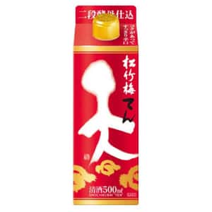 寶酒造 清酒 寶酒造 松竹梅 【天】紙盒裝清酒 LD-095351 500ml