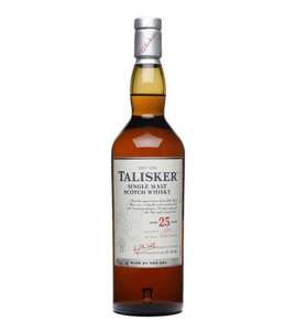 威士忌 Whisky推薦：Talisker 25 Years Old Classic Malt Scotch Whisky 700ml (1095855) - 原裝行貨