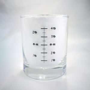 日系威士忌杯 揮劍武士 刻度 300ml (圖片3)