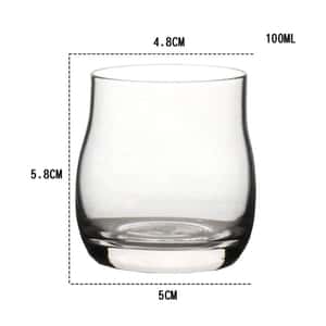 水晶玻璃清酒威士忌杯 90ml (圖片4)