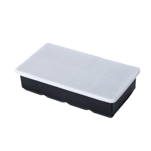 其他用品品配件 超大粒正方形矽膠冰模 八格 有蓋/無蓋 (款式隨機)