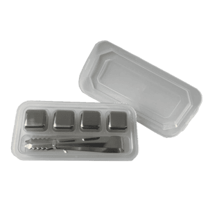 其他用品品配件 不銹鋼冰酒石連冰夾套裝 四粒裝