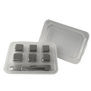 其他用品品配件 不銹鋼冰酒石連冰夾套裝 六粒裝