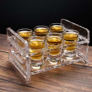 酒杯套裝品配件 水晶玻璃 烈酒燒酒杯套裝 35ml