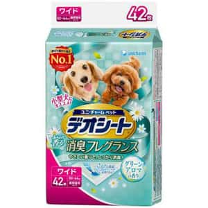 Unicharm 寵物尿墊 狗尿墊 狗尿片 日本柔軟香氛超除臭 田園清香味 寵物尿墊 [60*44 XL碼 42枚] (圖片3)