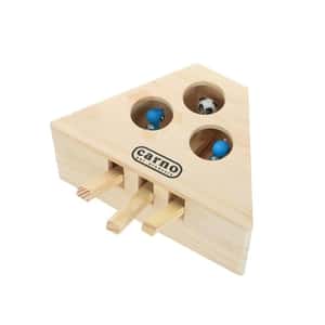 其他 貓玩具 貓咪必玩 貓玩具 木製瘋狂打地鼠 公仔三洞