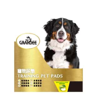GRANDEE 狗尿墊 狗尿片 GRANDEE 寵物尿墊 狗尿墊 狗尿片 青蘋果味 [90*60 L碼 25枚](GD/GA25)