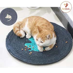 貓抓板 貓爬架 貓玩具 劍麻貓抓耐用 圓形貓抓墊