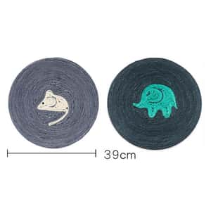 劍麻貓抓耐用 圓形貓抓墊 (圖片3)