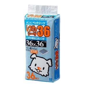 Bonbi 狗尿墊 狗尿片 日本Bonbi 寵物尿墊 狗尿墊 狗尿片 [36*36 36枚] (藍) (TBM)