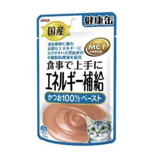 AIXIA 愛喜雅 貓罐頭 日本AIXIA 愛喜雅 健康缶能量補給濕糧包 鰹魚味 40g (藍)