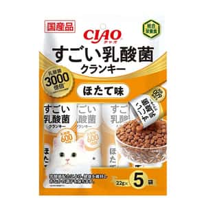 CIAO 貓糧 CIAO 貓糧 日本3000億個乳酸菌系列 扇貝味 22g 5袋入
