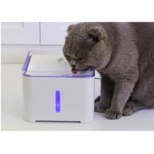 寵物飲水機 電動活水流動飲水器 傾斜設計 (圖片3)