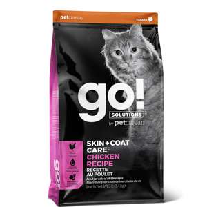 GO! SOLUTIONS 貓糧 貓乾糧推薦：GO! SOLUTIONS 貓糧 護膚美毛系列 雞肉 8lb (1302944T)