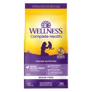 WELLNESS Core 貓糧 貓乾糧推薦：WELLNESS 貓糧 Complete Health 無穀物體重管理配方 雞肉及火雞 5lb 8oz (9215)