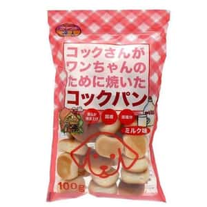 其他 貓零食 日本Sanmate 狗狗零食 公雞牛奶麵包 100g (紅)