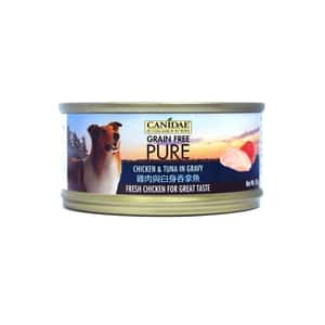 CANIDAE 狗罐頭 CANIDAE 咖比 PURE 狗罐頭 雞肉及白身吞拿魚 Chicken & Tuna Gravy 70g (6212/6211) (停售)