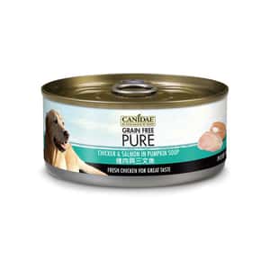 CANIDAE 狗罐頭 CANIDAE 咖比 PURE狗罐頭 雞肉三文魚 Chicken & Salmon in Pumpkin Soup 156g (6214) (停售)