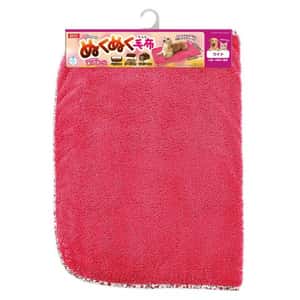 寵物床墊用品 日本Marukan 冬天必備寵物保暖毛毯 大碼 顏色隨機 (貓犬用)