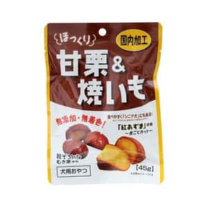 其他 狗零食 日本フジサワ 狗狗燒燒栗子 45g (停售)