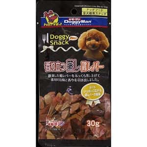 DoggyMan 狗零食 DoggyMan 日本狗零食 香燻營養雞肝 30g (停售)
