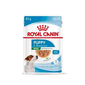 Royal Canin 法國皇家 狗罐頭 狗濕糧推薦：Royal Canin 法國皇家 狗濕糧 小型幼犬營養主食濕糧 (肉汁) 85g
