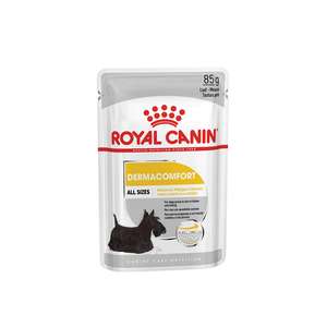 Royal Canin 法國皇家 狗罐頭 狗濕糧推薦：Royal Canin 法國皇家 狗濕糧 成犬皮膚舒緩加護主食濕糧 (肉塊) 85g