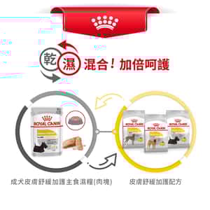 Royal Canin 法國皇家 狗濕糧 成犬皮膚舒緩加護主食濕糧 (肉塊) 85g (圖片7)