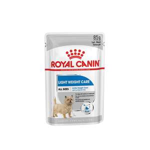 Royal Canin 法國皇家 狗罐頭 狗濕糧推薦：Royal Canin 法國皇家 狗濕糧 成犬體重控制加護主食濕糧 (肉塊) 85g