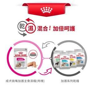 Royal Canin 法國皇家 狗濕糧 成犬挑嘴加護主食濕糧 (肉塊) 85g (圖片7)