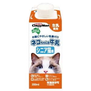 營養膏 保充劑 貓咪保健用品 日本CattyMan 高齡貓用牛乳牛奶 200ml