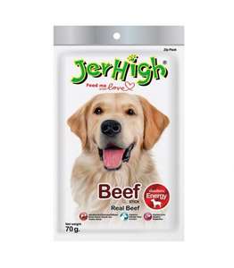 狗零食推薦：Jerhigh 狗小食 Beef 牛肉味雞肉條 70g (JER19/70)