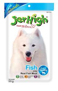 狗零食推薦：Jerhigh 狗小食 Fish 魚肉條 50g (JER18)