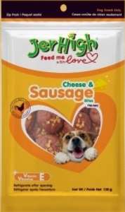 狗零食推薦：Jerhigh 狗小食 Sausage 芝士雞球 100g