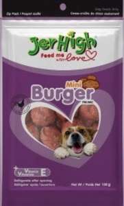 狗零食推薦：Jerhigh 狗小食 Burger 雞球 100g (JER02/100)
