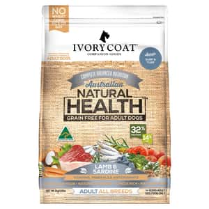 Ivory Coat 狗糧 Ivory Coat 狗糧 羊肉和沙丁魚成犬配方 Lamb & Sardine 2kg (IALS2K) (TBS)