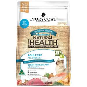 Ivory Coat 貓糧 貓乾糧推薦：Ivory Coat 貓糧 深海魚和三文魚椰子油成貓配方 3kg